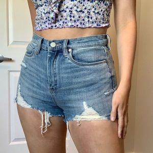 Blank NYC Distressed Denim Shorts